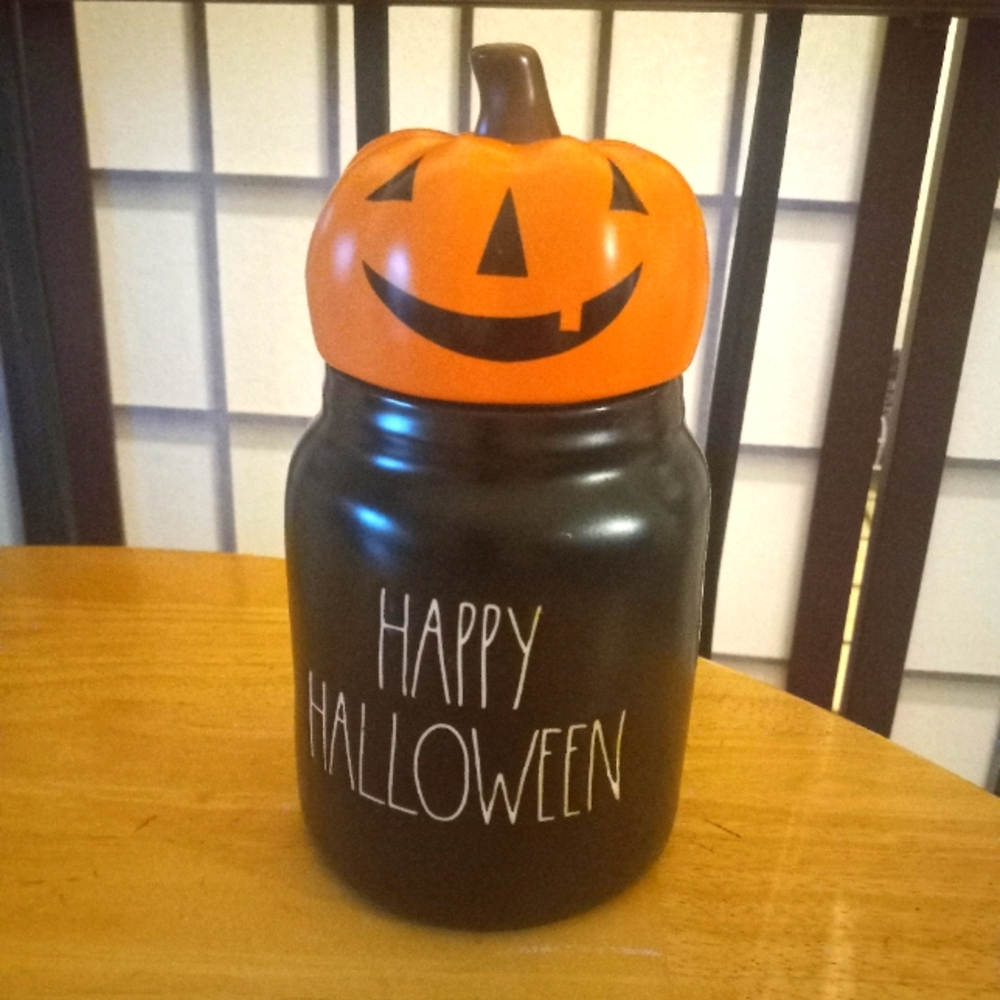 Halloween canister by Rae Dunn